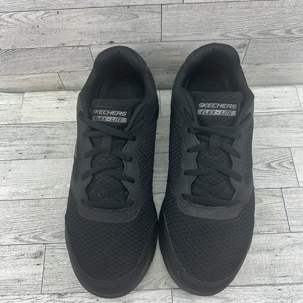 Skechers MEN'S‎ Flex Advantage 4.0 232225 Black Flex Lite Size 8.5